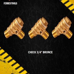 ft check 3 4in bronce