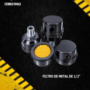 ft filtro de metal 1 2in