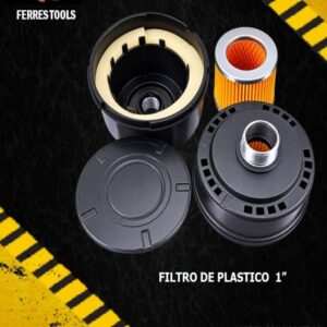 ft filtro de plastico 1in