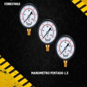 ft manometro pintado 1 5in