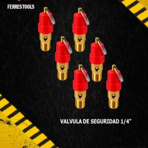 ft valvula de seguridad 1 4in